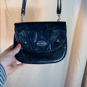 Franco Sarto black crossbody purse